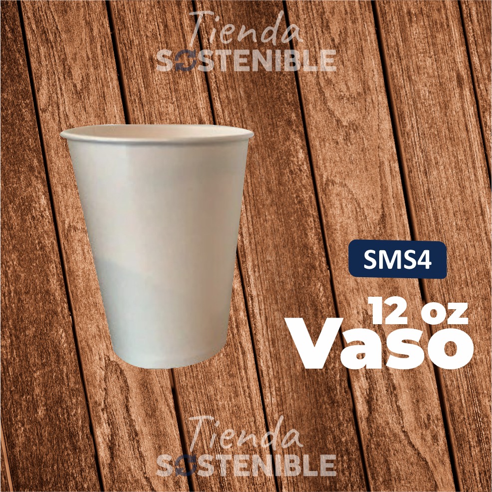 Vaso biodegradable 12 oz