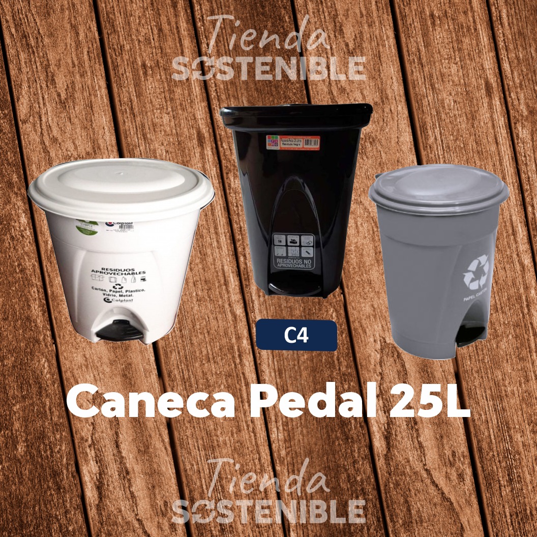 Canecas de best sale basura con pedal