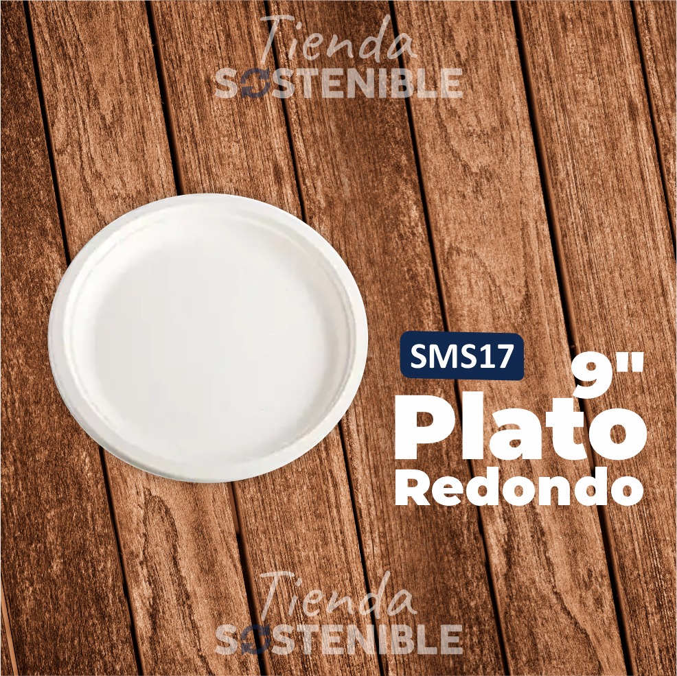 Plato 9″ redondo